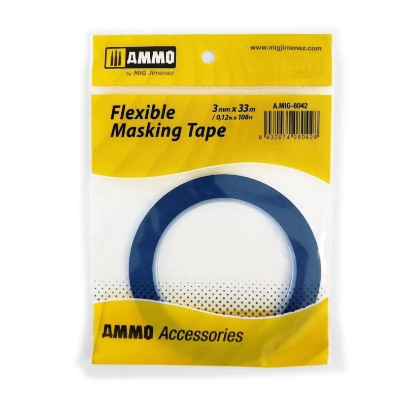 Nastro flessibile per mascheratura 3mm X 33M