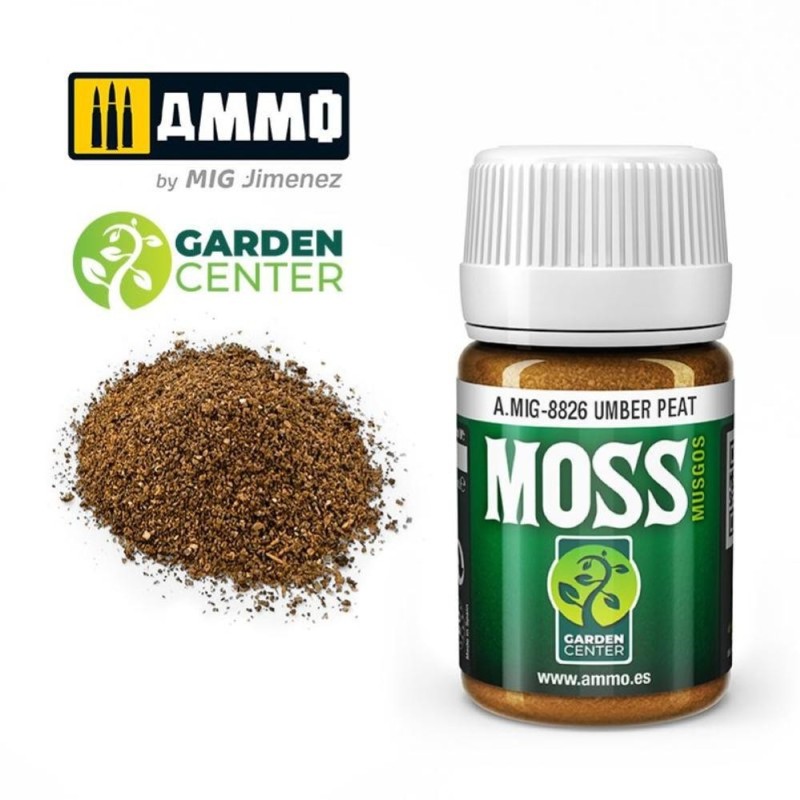 Umber Peat MOSS vasetto da 35mL