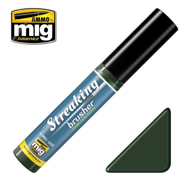 TREAKINGBRUSHERS Green-grey grime (con pennello applicatore nel tappo)