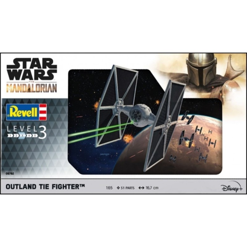 Star Wars serie - Outland Tie Fighter scala 1/65