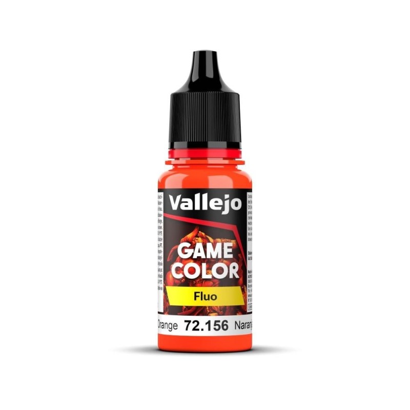 Game Color Fluo Fluorescent Orange 18 ml (102)