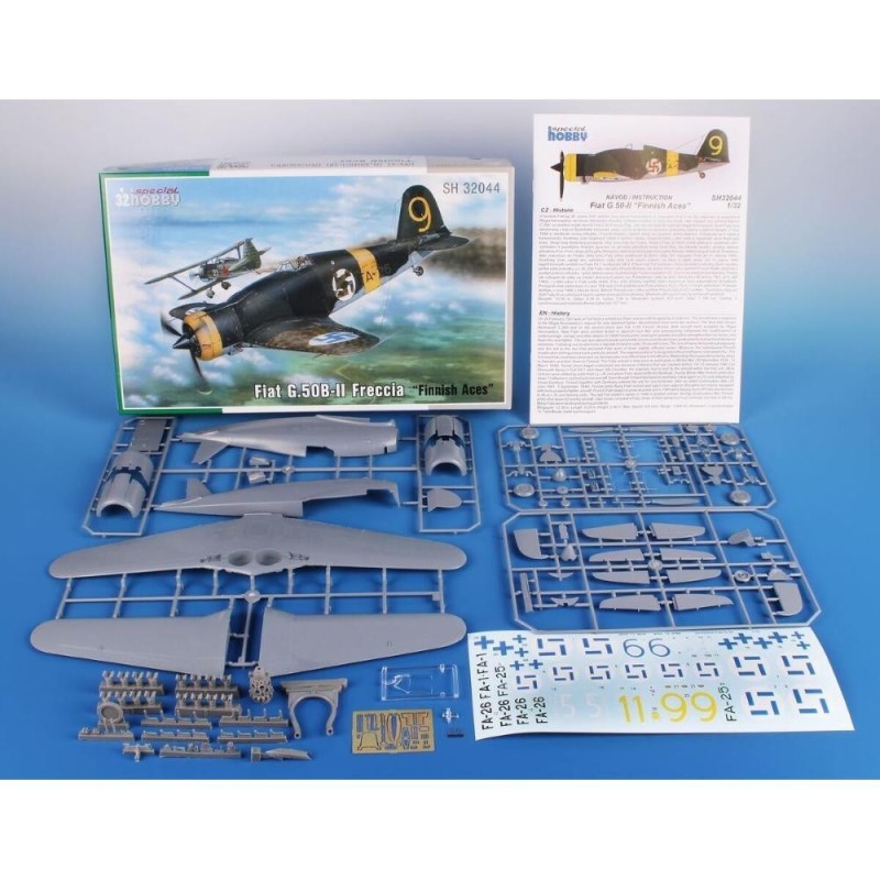 Fiat G.50-II Freccia Finnish Aces (1/32)