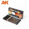 METALLIC Markers (Set di 4 pennarelli metallici)