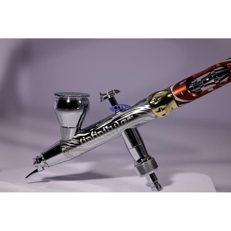 Aerografo doppia azione Giraldez Infinity con ago e ugello da 0.2mm