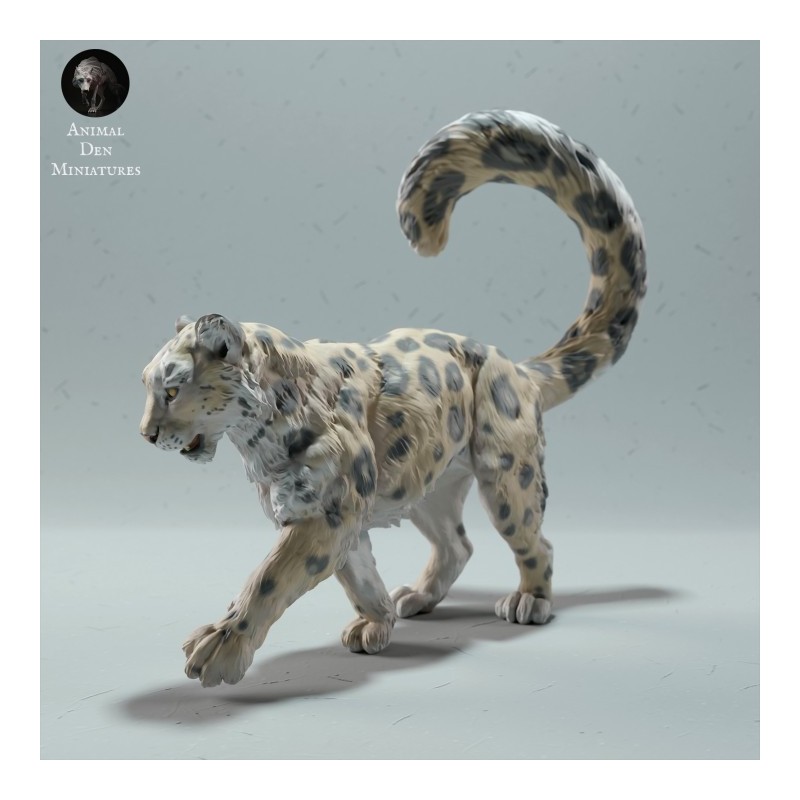 Leopardo delle nevi 3 (varie scale)