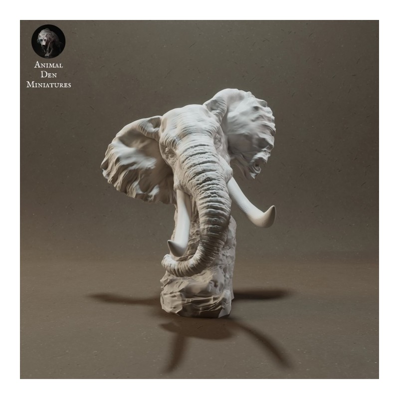 Busto elefante (6 cm o 12 cm)