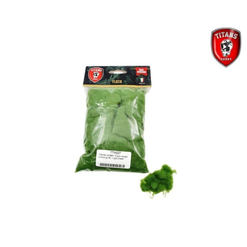 Erbetta altezza 4,5mm, gr.50 - Verde Chiaro