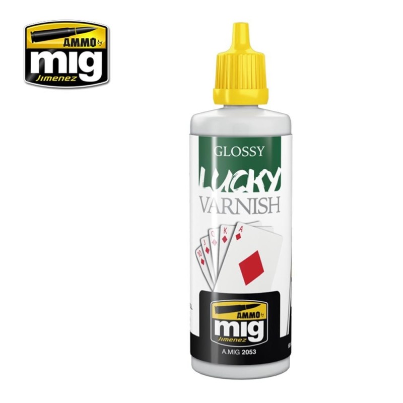 Vernice Trasparente Lucky Lucida 60ml - Glossy Lucky Varnish