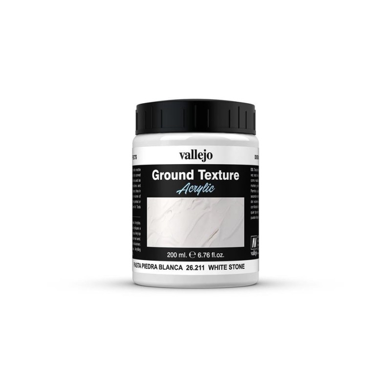 EFFETTI PIETRA: White Stone Paste 200 ml.