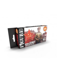 SOVIET WWII UNIFORM COLORS 3G