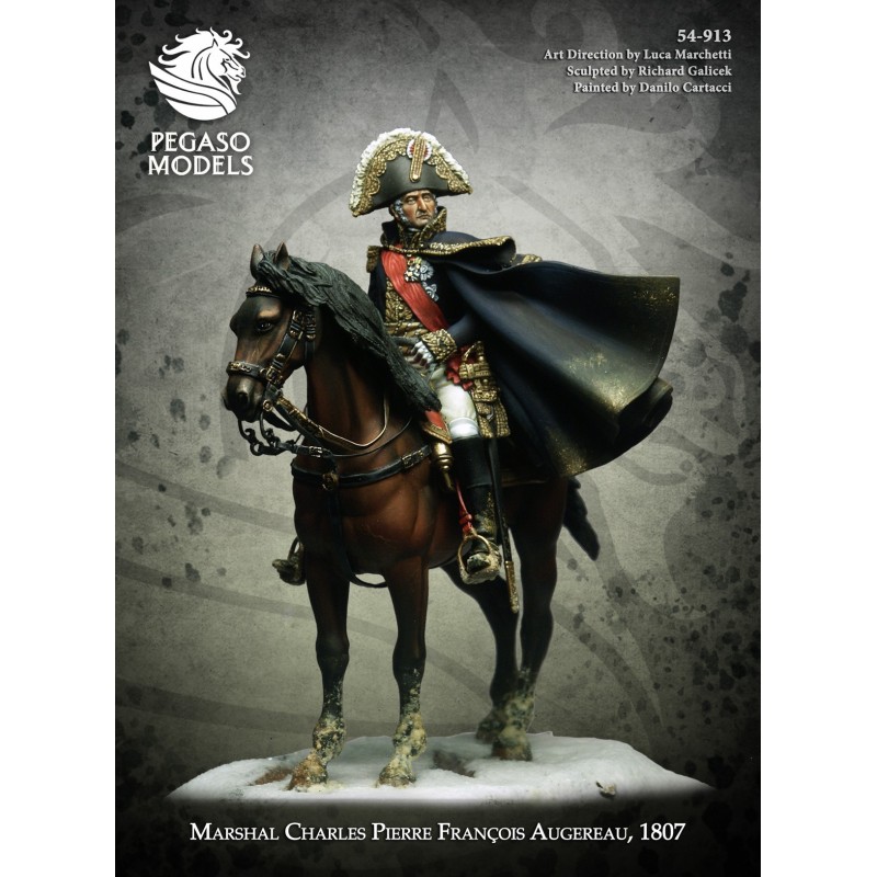 Marshal Charles Pierre Francois Augereau (54mm)