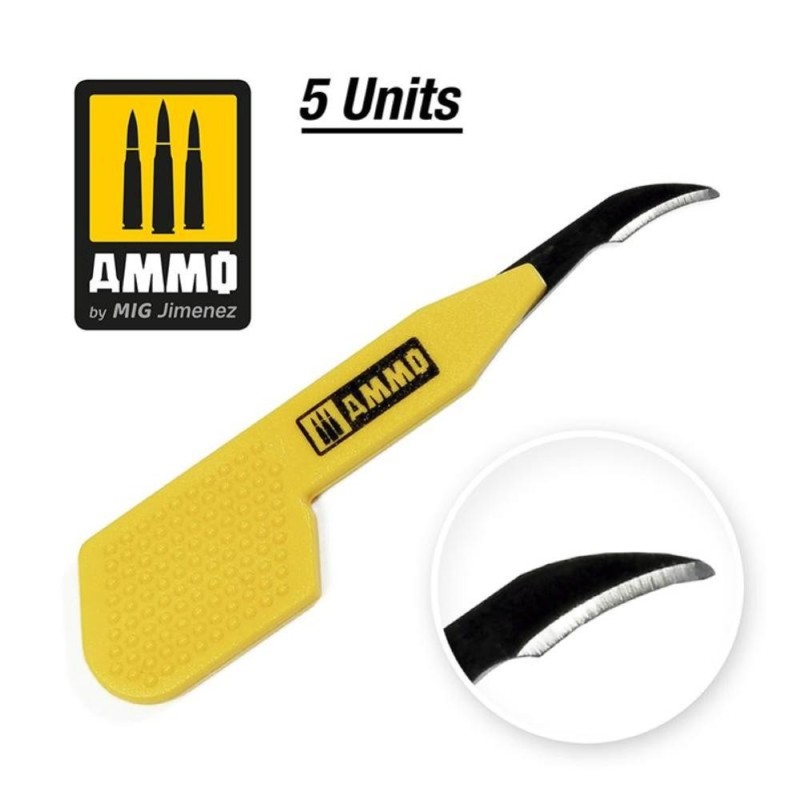 Precision Blade Ripper – 5 pcs. - 5 scalpels in plastic blister