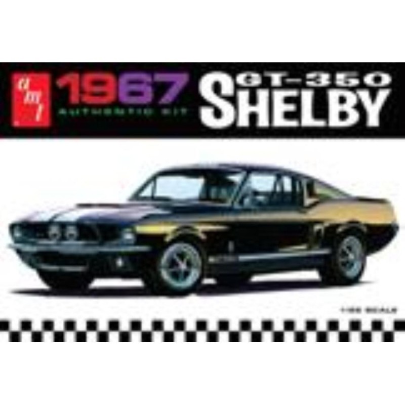 AMT 1/25 1967 Shelby GT350 - Black