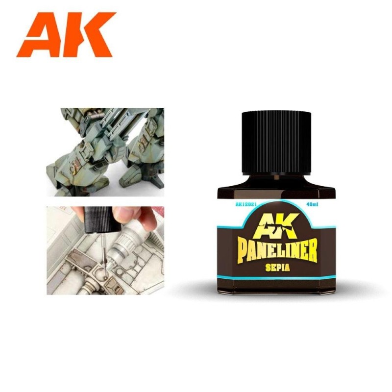 Sepia color paneling -  Smalto 40ml