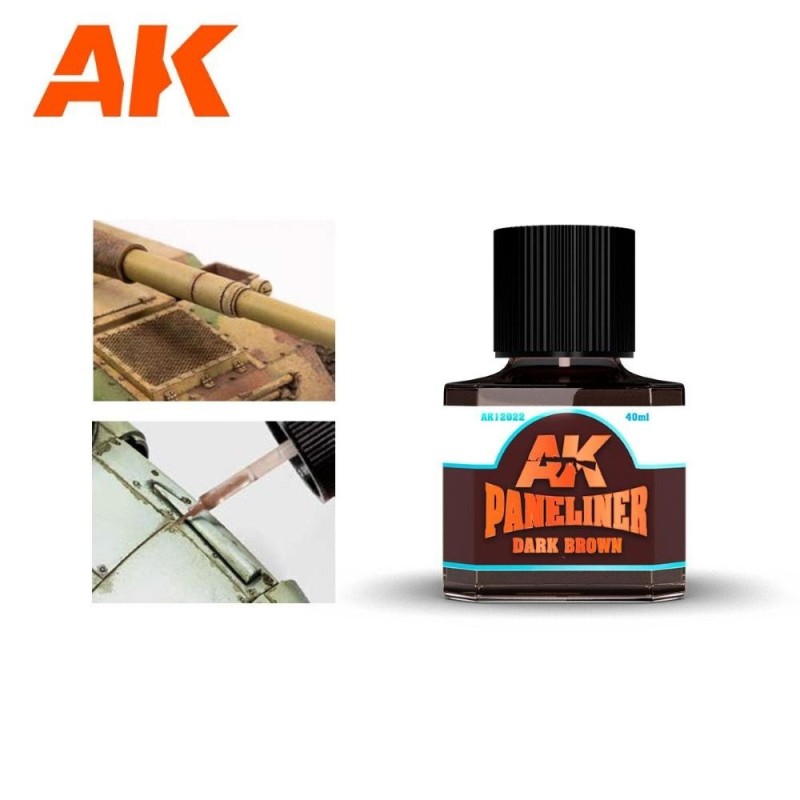 Dark Brown color paneling -  Smalto 40ml