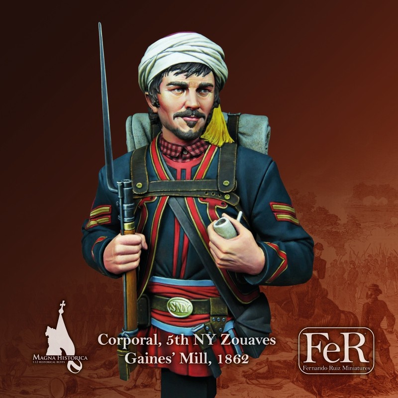 Corporal, 5th NY Zouaves Gaines’ Mill, 1862 (1/12)