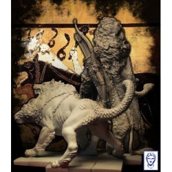 HERAKLES & CERBERUS (75mm)