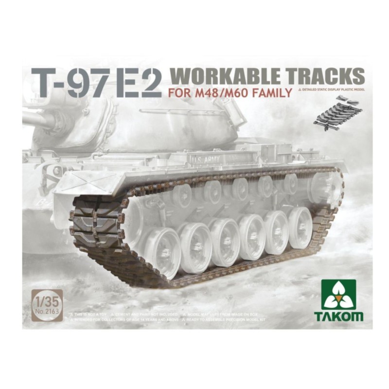 T-97E2 Workable Tracks for M48 / M60 Family (1/35)