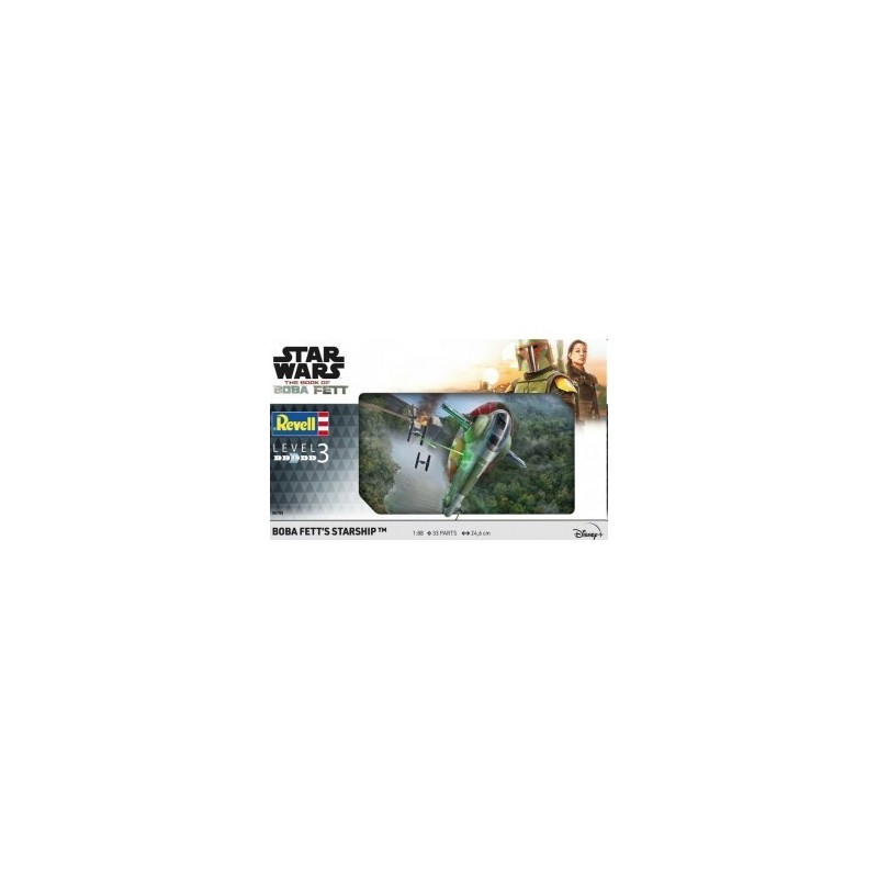 Star Wars serie - Boba Fett's Starship scala 1/88