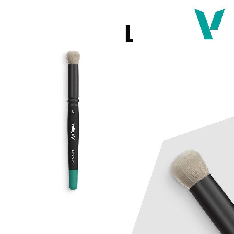Pennello a setole naturali per Dry Brush Extra-Large (small - medium - large - extra large)