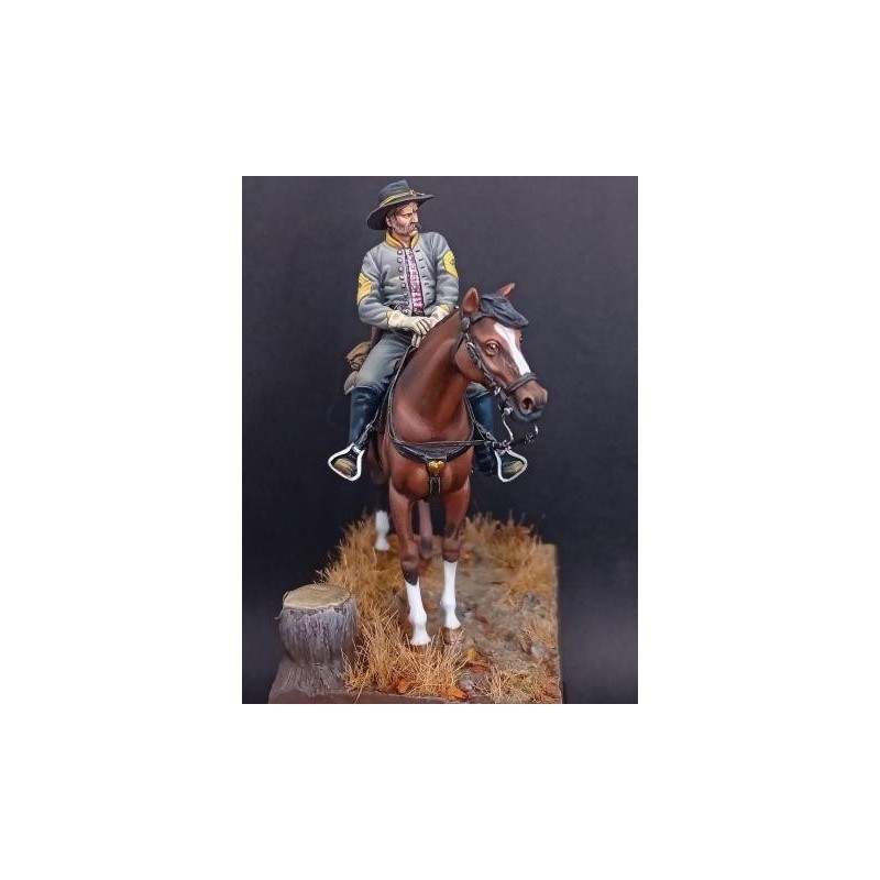 Sergente Maggiore di Cavalleria Confederata 1862 (54mm)