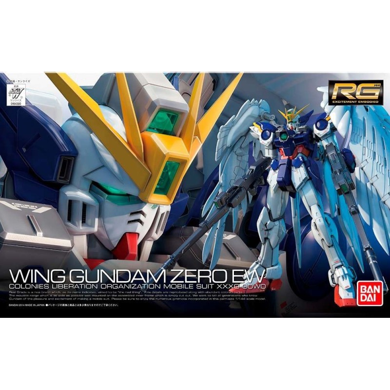 Rg Gundam Wing Zero Custom Ew 1/144