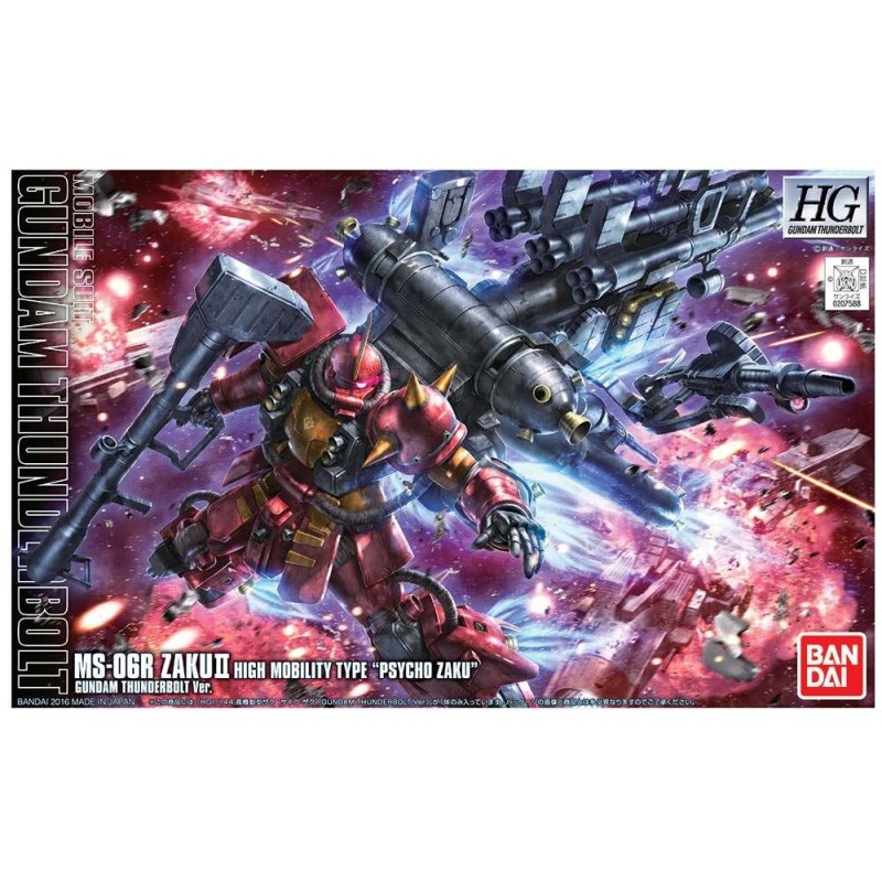 Hg Zaku High Mob Thunder Anime Ver 1/144