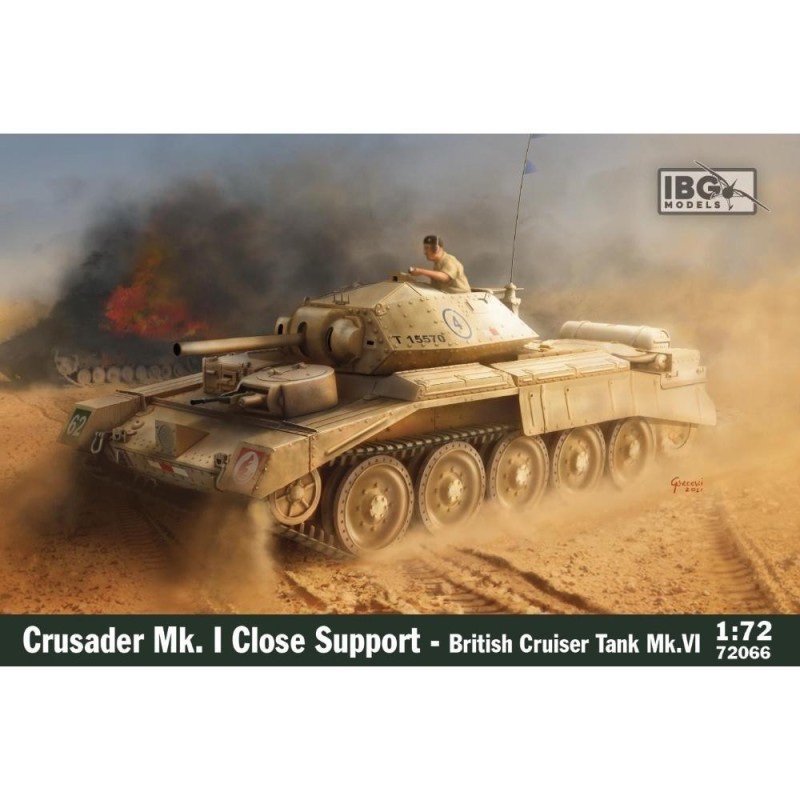 1/72  Crusader Mk.I CS - British Close Support Tank
