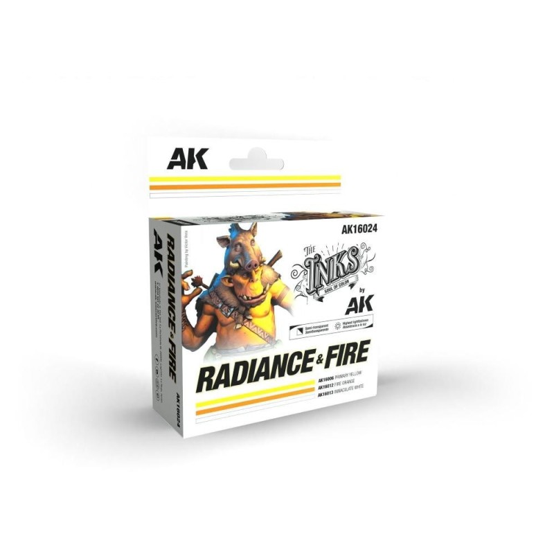 RADIANCE & FIRE – INK SET (inchiostri)