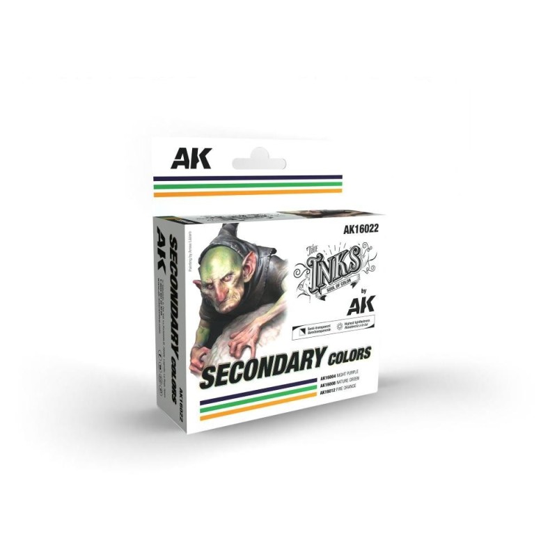SECUNDARY COLORS – INK SET (inchiostri)