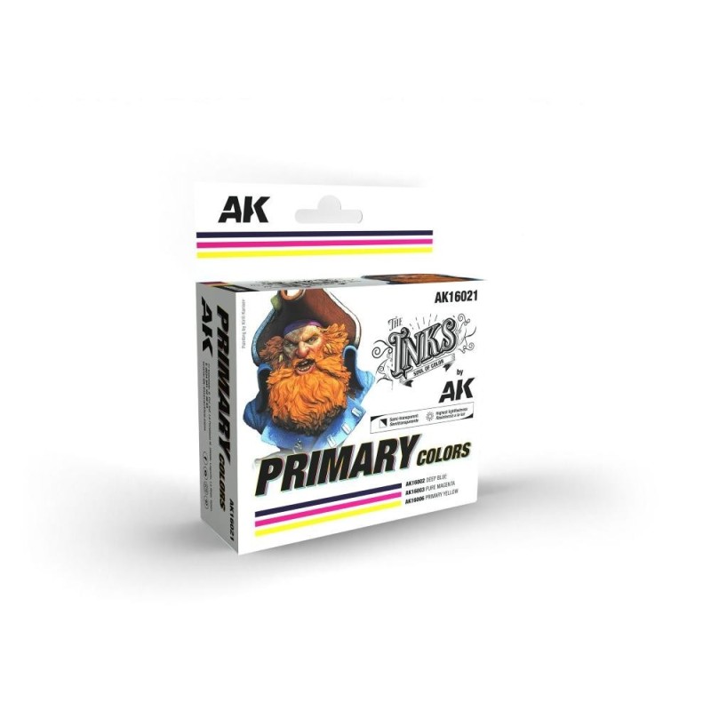 PRIMARY COLORS – INK SET (inchiostri)