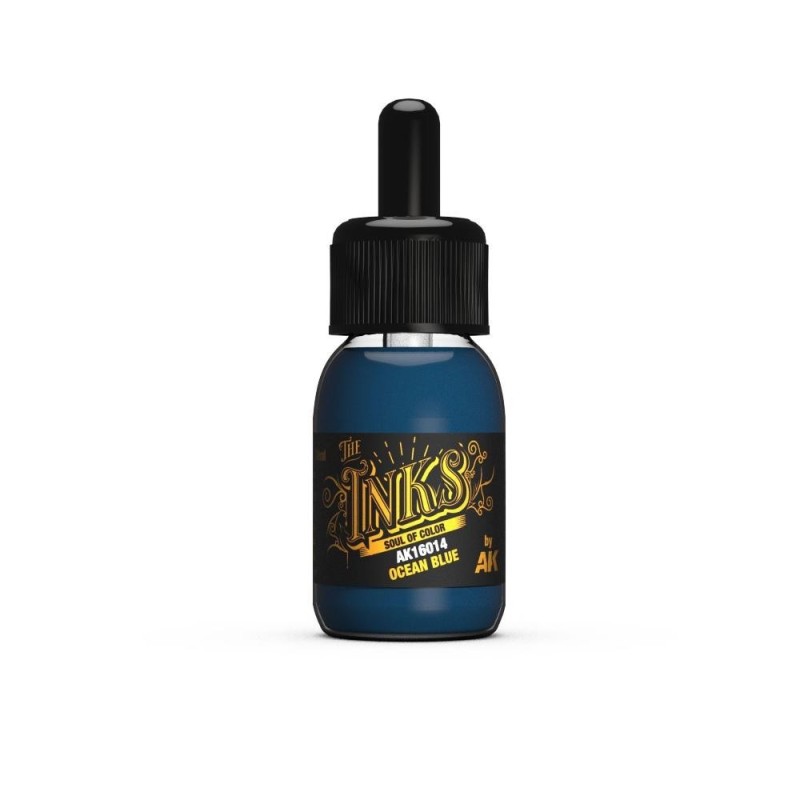 The INKS Ocean Blue 30 ml - inchiostro