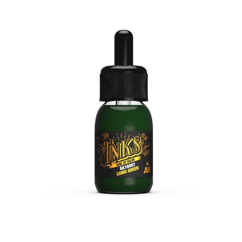 The INKS Camo Green 30 ml - inchiostro