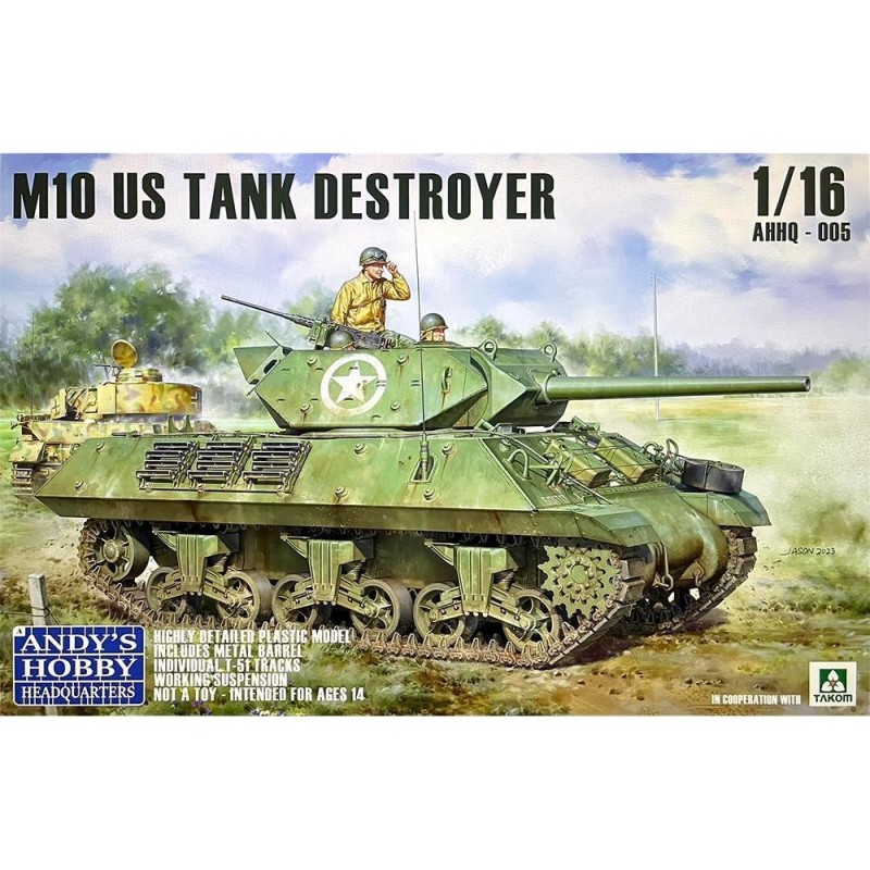 U.S. M10 Tank Destroyer Wolverine 1/16