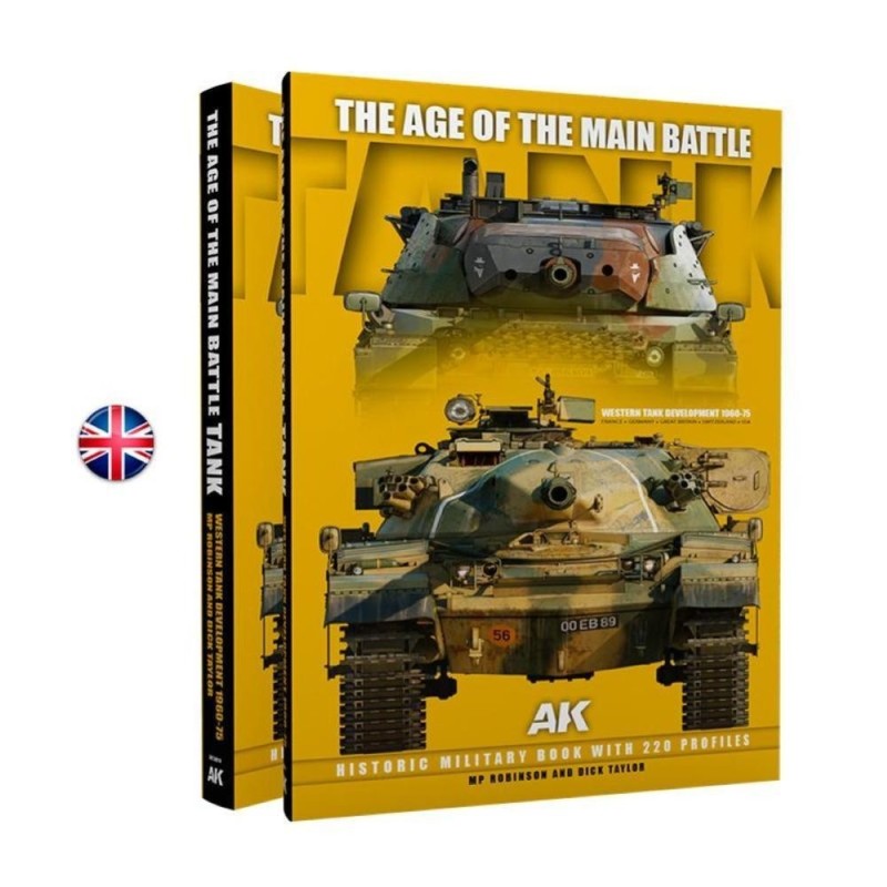 The Age Of The Mainbattle Tank. Libro militare storico con numerose foto e 220 profili. Edizione limitata