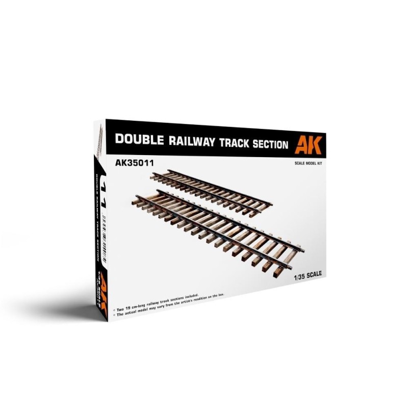 Double Railway Track Section 1/35