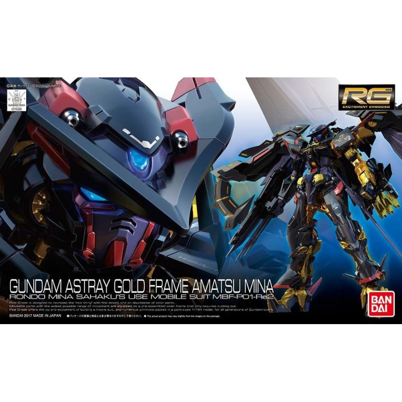 Rg Gundam Astray Gold Frame Amatsu 1/144