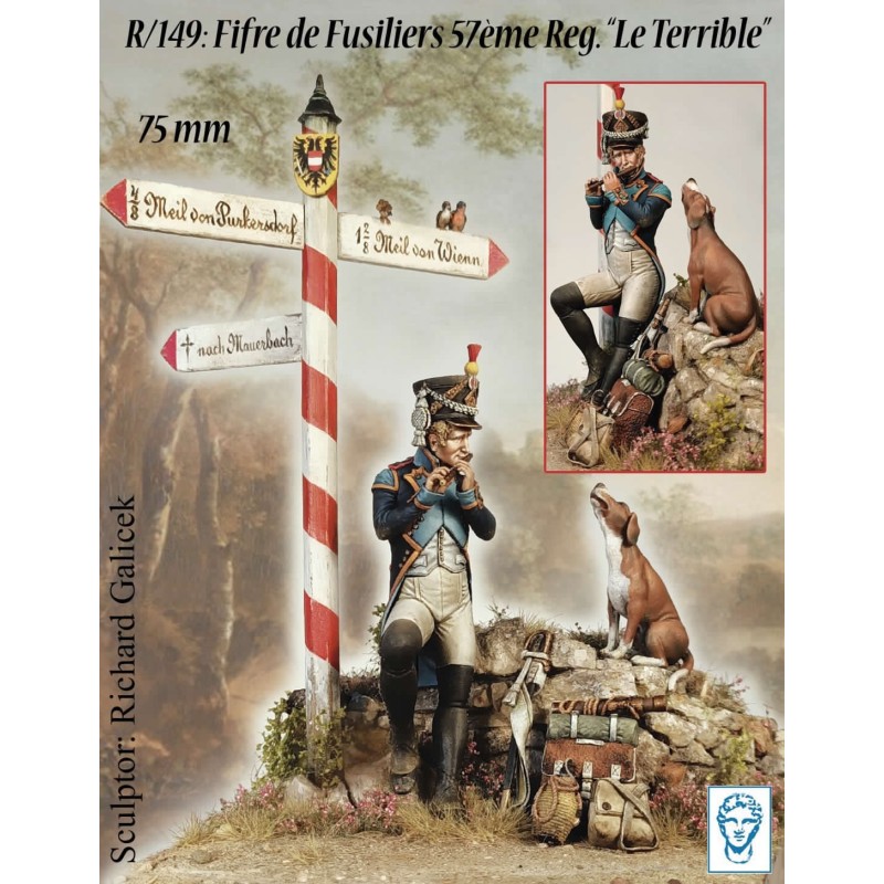 Fifre de Fusiliers 57e Rég., "Le Terrible" (75mm) LIMITED EDITION