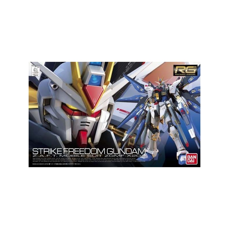 Rg Gundam Strike Freedom Zgmf-X20a 1/144