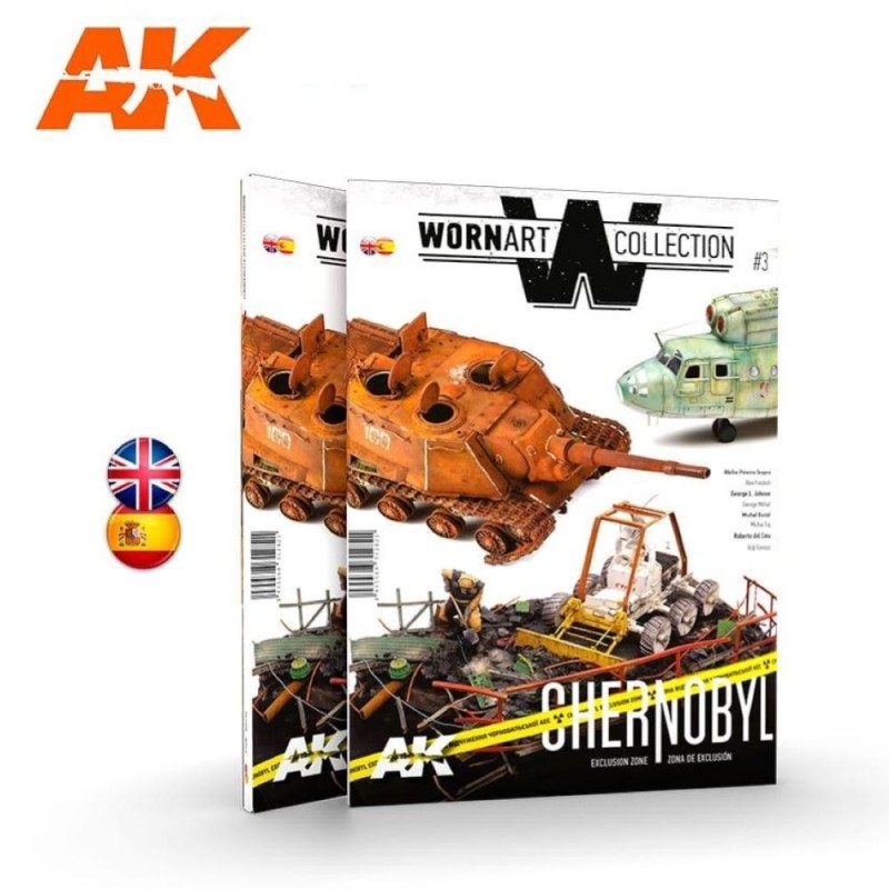 WORN ART COLLECTION 03 - CHERNOBYL - Inglese. 116 pagine. Copertina morbida.