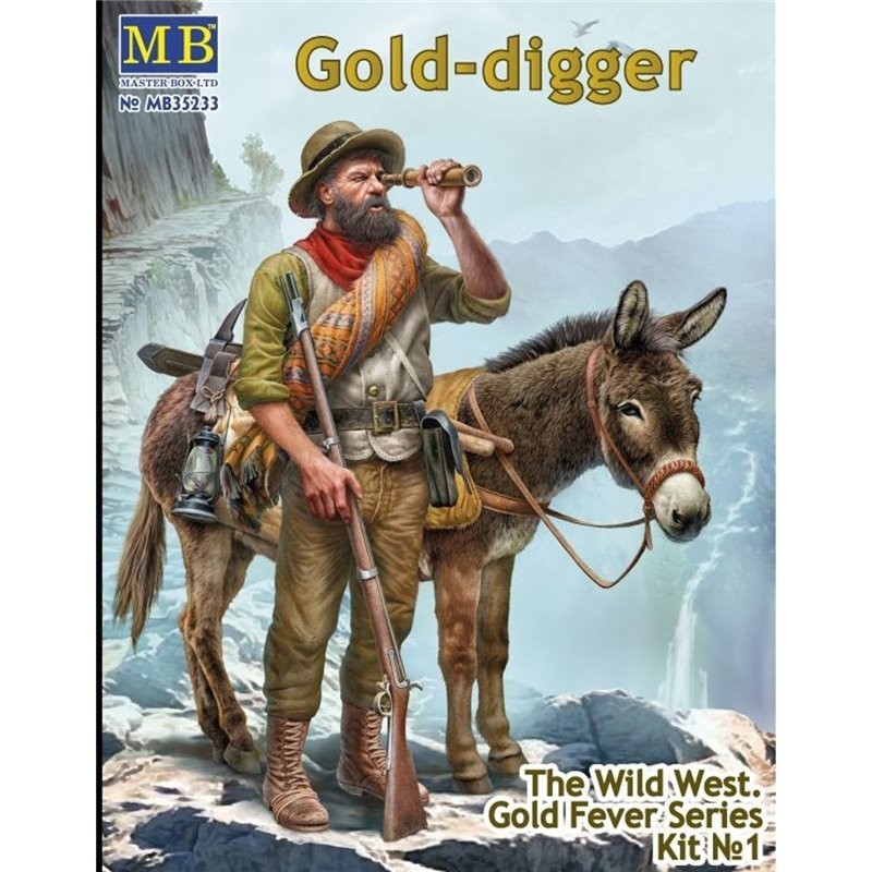 The Wild West. Gold Fever Serie kit n°1 (1/35)