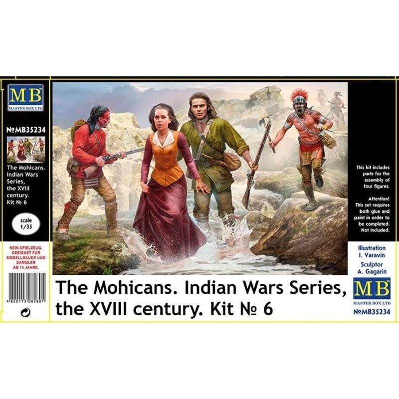 The Mohicans. Indian Wars Serie, the XVII century. Kit n°6