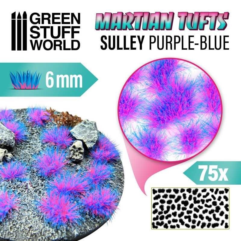 Ciuffi Erba Alien - SULLEY PURPLE-BLUE (10685)
