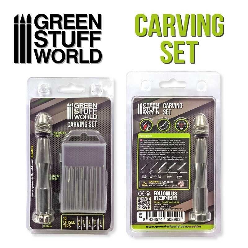 Set di utensili per intaglio e scultura (2537)