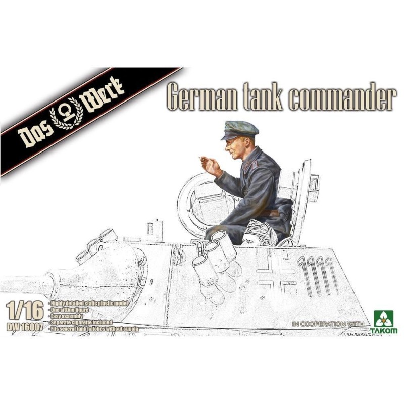 DAS WERK German Tank Commander (1/16)
