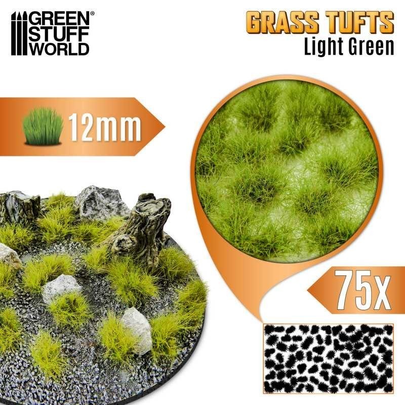 Ciuffi d'Erba - Tuft 12 mm - Verde Chiaro (12943)