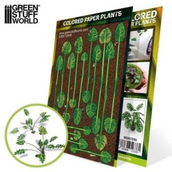 Piante di Carta Colorata - Monstera (12836)