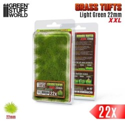 Ciuffi Erba XXL- Autoadesivi - 22mm - VERDE CHIARO (11452)